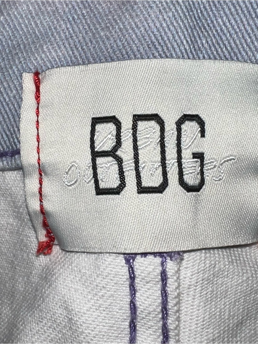 BDG Urban Outfitters Cowboy Jean Sunset Bird Print Size 26 - Picture 16 of 17